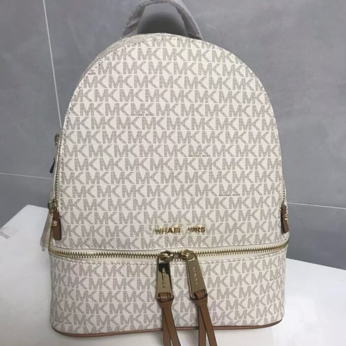 2024 Nouveau MK Presbyopia Sac à dos Lettre colorée Sac à dos Grande Capacité Sac polyvalent Mode Voyage Navetteur Sac à dos - Image 3
