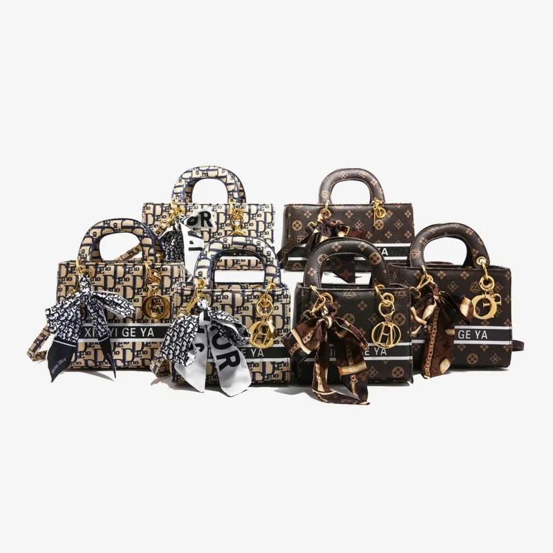 Sac Fille 2024 Nouveau Petit Parfum Haut Looks, à la mode et polyvalent Dames Tempérament Sac à bandoulière