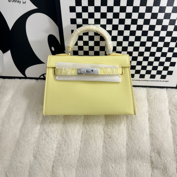 Commerce extérieur transfrontalier kelly sac femme mode classique imprimé palmier deuxième génération mini kelly sac à bandoulière une épaule sac à main femme - Image 2
