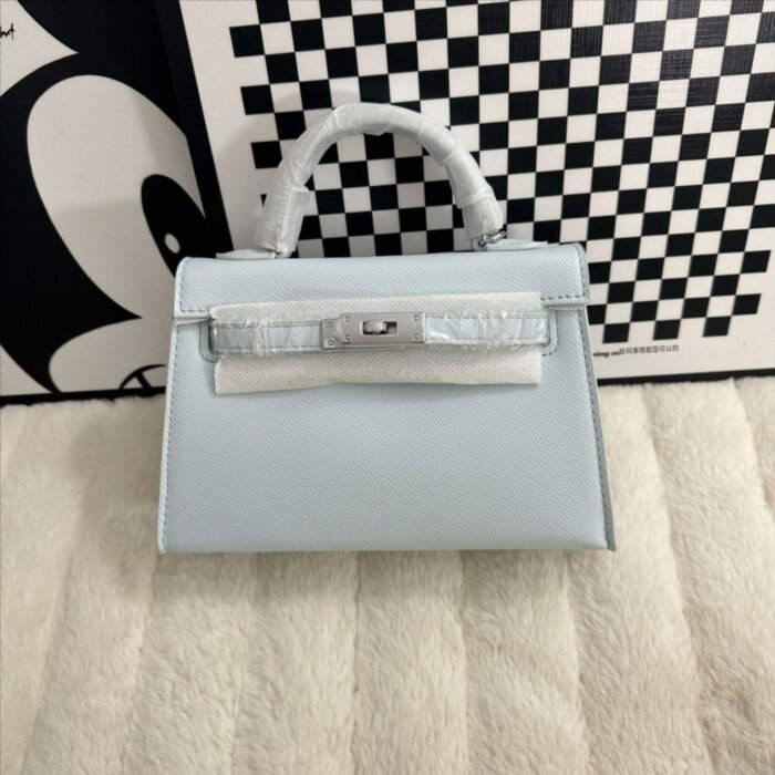 Commerce extérieur transfrontalier kelly sac femme mode classique imprimé palmier deuxième génération mini kelly sac à bandoulière une épaule sac à main femme - Image 3
