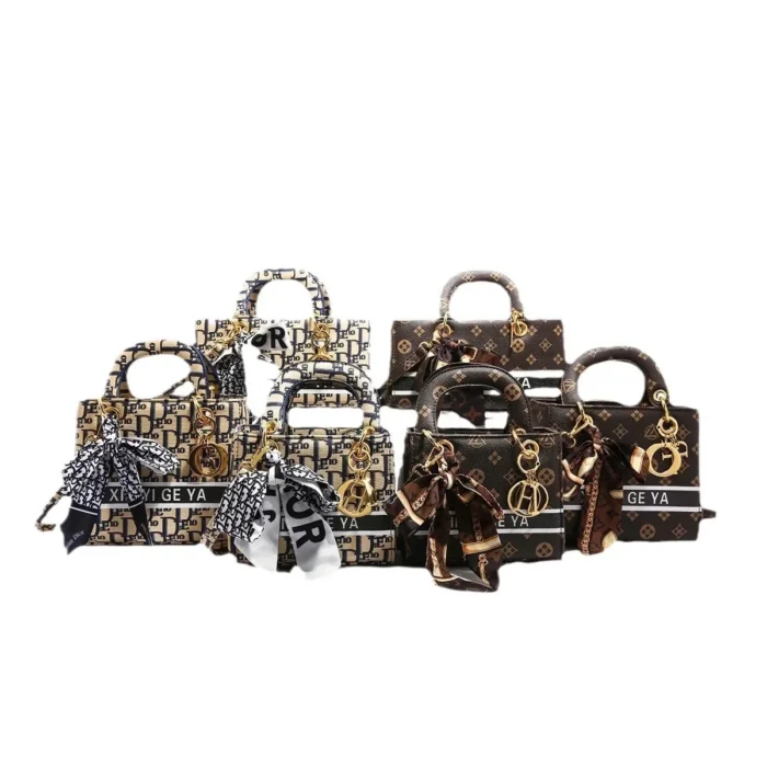 Sac Fille 2024 Nouveau Petit Parfum Haut Looks, à la mode et polyvalent Dames Tempérament Sac à bandoulière - Image 5