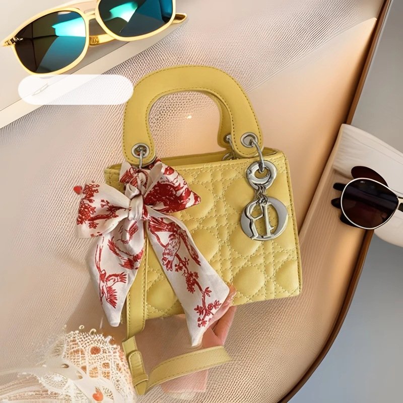 Sac à main décontracté à la mode, nouvelle texture de foulard en soie pour femmes, sac à bandoulière, sac pour femmes daifei de niche, petit sac carré, sac à bandoulière, sac pour femmes