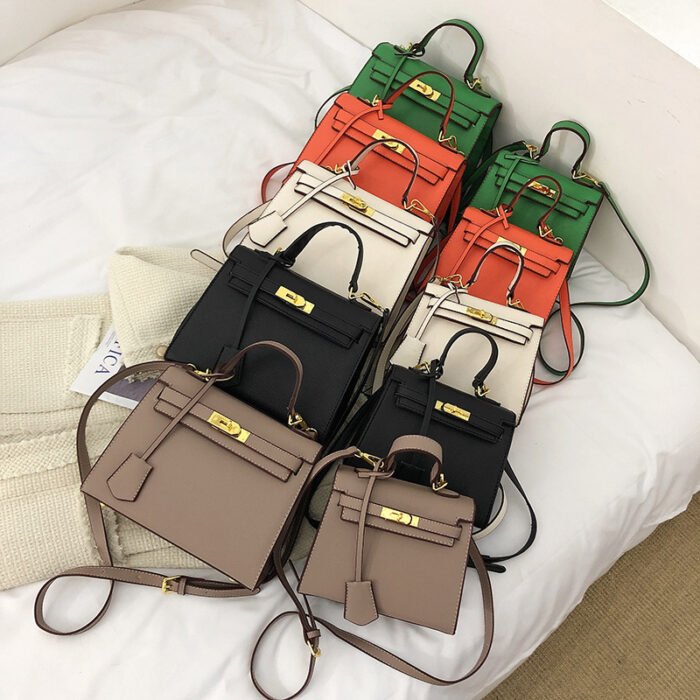 2024 Printemps/Été Nouveau Sac à main Kelly Édition Coréenne Niche Simple Sac à bandoulière Sac à bandoulière polyvalent haut de gamme pour femmes - Image 4
