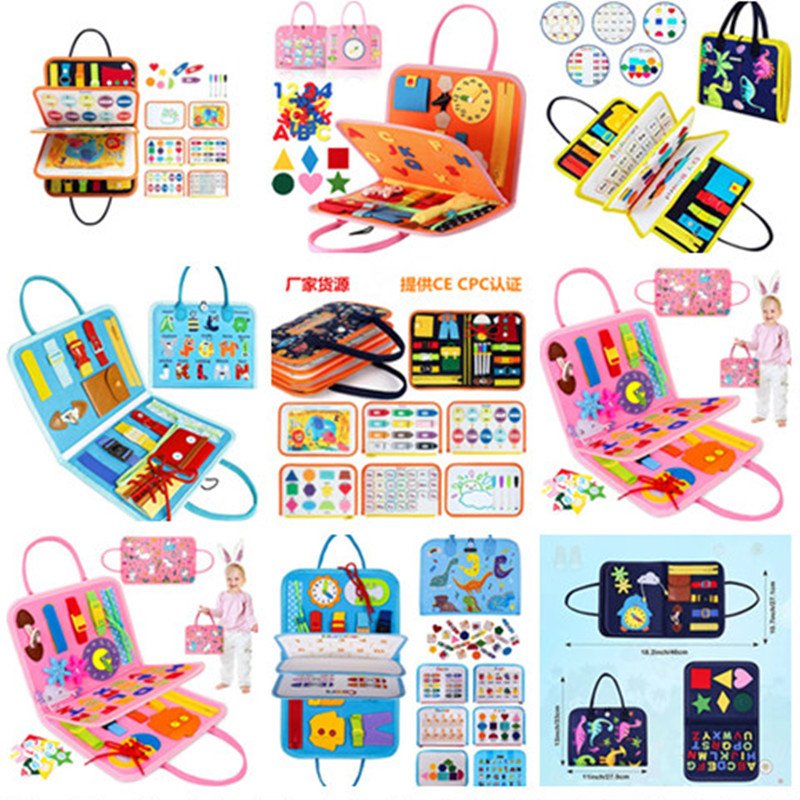 Conseil d’apprentissage transfrontalier en feutre conseil d’administration occupé Nouveau conseil d’éducation précoce des enfants de vente chaude développement intellectuel se sentait occupé conseil